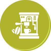 Vektorsymbol für Kaffeemaschine vektor