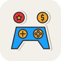 Gamification-Vektor-Icon-Design vektor