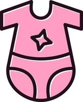 Baby Kleid Vektor Symbol