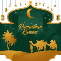 firar ramadhan säsong vektor