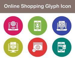 Online-Shopping-Vektor-Icon-Set vektor