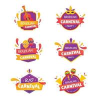 Rio Karneval Party Label