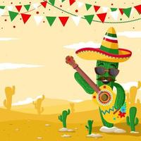 cinco de mayo hintergrund vektor