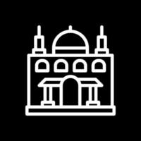 Moschee-Vektor-Icon-Design vektor