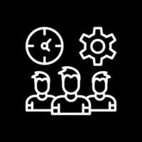 Teamwork-Vektor-Icon-Design vektor