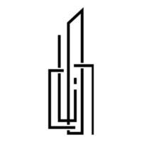 Turm Symbol Illustration Vektor