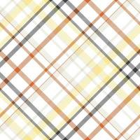 kariert Muster ist ein gemustert Stoff bestehend aus von criss gekreuzt, horizontal und Vertikale Bands im mehrere Farben.nahtlos Tartan zum Schal, Schlafanzug, Decke, Bettdecke, Kilt groß Schal. vektor