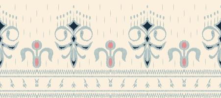 afrikansk ikat paisley broderi. etnisk ikat textur afrikansk ikat paisley broderi. batik textil- sömlös mönster digital vektor design för skriva ut saree kurti borneo tyg gräns borsta fest ha på sig