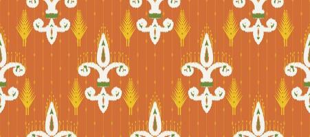 afrikansk ikat paisley broderi. batik textil- ikat skriva ut sömlös mönster digital vektor design för skriva ut saree kurti borneo tyg gräns ikkat dupatta