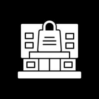 Einkaufszentrum-Vektor-Icon-Design vektor