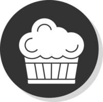 Cupcake-Vektor-Icon-Design vektor