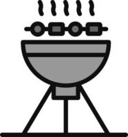 BBQ-Vektor-Symbol vektor