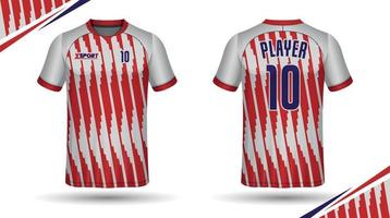 fotboll jersey design för sublimering, sport t skjorta design vektor