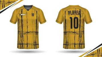 fotboll jersey design för sublimering, sport t skjorta design vektor