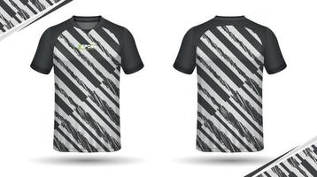 Fußball-Trikot-Design für Sublimation, Sport-T-Shirt-Design vektor