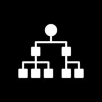 organisation Diagram vektor ikon design