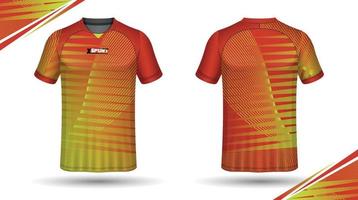 Textur zum Fußball Fußball Jersey vektor