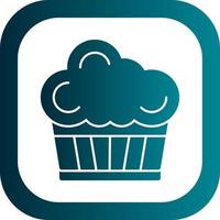 Cupcake-Vektor-Icon-Design vektor