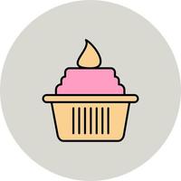 cupcake vektor ikon