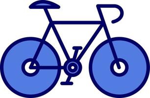 Fahrrad-Vektor-Symbol vektor