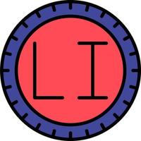 Liechtenstein wählen Code Vektor Symbol