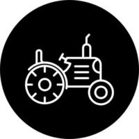 Traktor-Vektor-Symbol vektor