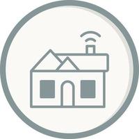 Smart-Home-Vektorsymbol vektor