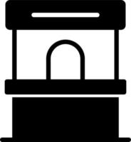 Fahrkarte Box Vektor Symbol