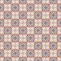 Blumen- gestrickt Stickerei auf Weiß hintergrund.geometrisch ethnisch orientalisch Muster traditionell. abstrakt Vektor Illustration. Design zum Textur, Stoff, Kleidung, Verpackung, Dekoration, Schal, Druck.