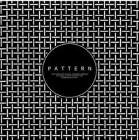 modern Linie Gitter abstrakt Muster Design. minimalistisch zick Zack Linien Muster vektor