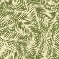 Palme Blätter nahtlos Muster Design. tropisch Blätter Ast Sommer- Muster Design. tropisch Blumen- Muster Hintergrund. modisch Brasilianer Illustration. vektor