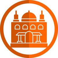 Moschee-Vektor-Icon-Design vektor