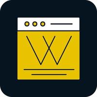 wiki vektor ikon design