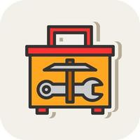 Toolbox-Vektor-Icon-Design vektor