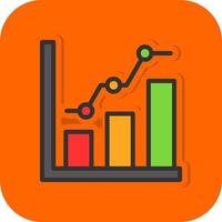 Analytics-Vektor-Icon-Design vektor