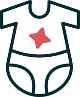 Baby Kleid Vektor Symbol