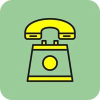 Telefon-Vektor-Icon-Design vektor