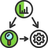 Projekt Schema Vektor Icon Design