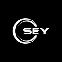 Sey Brief Logo Design im Illustration. Vektor Logo, Kalligraphie Designs zum Logo, Poster, Einladung, usw.