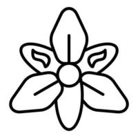 Gladiole Symbol Stil vektor