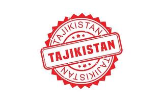 tadzjikistan stämpel sudd med grunge stil på vit bakgrund vektor