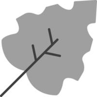 Herbstblatt-Vektor-Symbol vektor