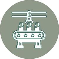 Wasser Fabrik Vektor Symbol