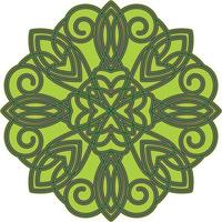 3d Mandala vielschichtig Schnitt Datei svg vektor