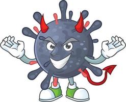 en tecknad serie karaktär av coronavirus epidemi vektor
