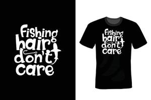 fiske t-shirt design, vintage, typografi vektor