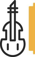 Violine-Vektor-Icon-Design vektor