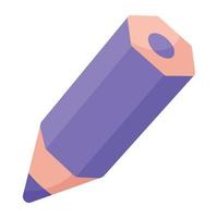 trendig Färg penna vektor