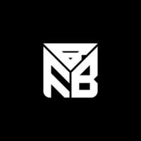 bfb Brief Logo kreatives Design mit Vektorgrafik, bfb einfaches und modernes Logo. vektor