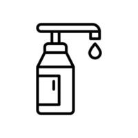 Shampoo Symbol zum Ihre Webseite Design, Logo, Anwendung, ui. vektor